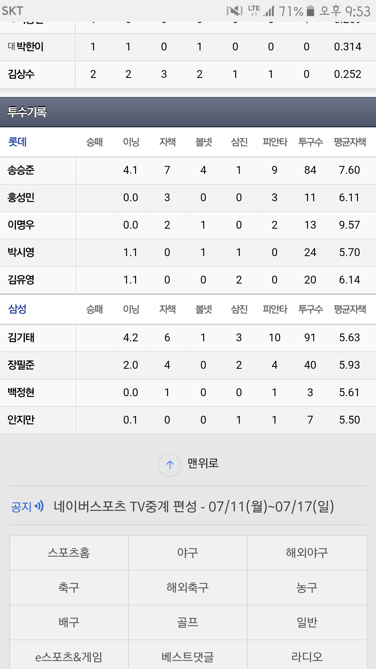 Pgr21 - 삼성과 롯데의 현실 삼성과 롯데의 현실
